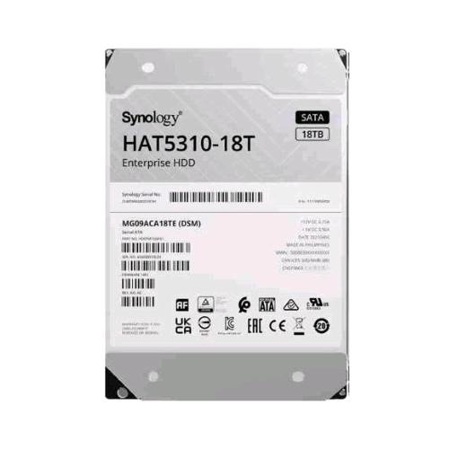 SYNOLOGY HAT5310-18T HDD INTERNO 18.000 GB 3.5" SATA III BUFFER 512 MB 7200 RPM 