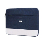 PANTONE PT-BPC001N SLEEVE PER NOTEBOOK FINO A 16" CHIUSURA ZIP TASCA ESTERNA IMBOTTITURA INTERNA BLU