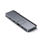 TARGUS HYPERDRIVE DUAL HUB DI INTERFACCIA USB-C DUO PRO HDMI RJ-45 THUNDERBOLT 4 USB-A 3.2 USB-C 3.2 LETTORE MICROSD GRIGIO
