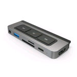 TARGUS HYPERDRIVE MEDIA USB-C 6-IN-1 MINI DOCKING STATION HDMI USB-A 3.2 USB-C LETTORE MICROSD/SD 625 MBIT/S GRIGIO  