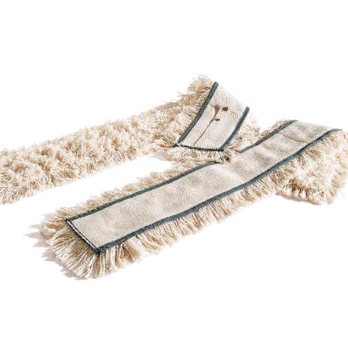 PERFETTO RICAMBI PER SCOPA INDUSTRIALE A FORBICE IN COTONE 100 CM BIANCO CONF 2 PZ.