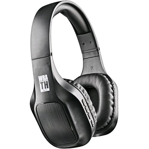 NGS ARTICA WRATH CUFFIE BLUETOOTH CON MICROFONO PER MUSICA E CHIAMATE DA SMARTPHONE E TABLET AUTONOMIA FINO A 10 ORE BLACK