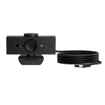 HP 620 WEBCAM FULL HD 1920 x 1080 Px 30fps ZOOM DIGITALE 5x MESSA A FUOCO AUTOMATICA USB 3.0