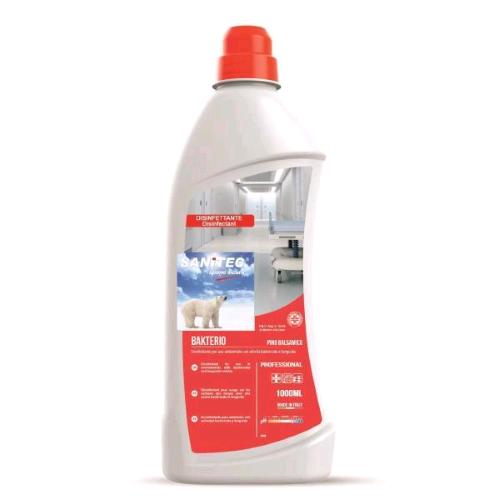 SANITEC BAKTERIO DETERSIVO DISINFETTANTE FLACONE DA 1 LT CONF 6 Pz.