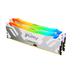 KINGSTON FURY KF572C38RWAK2-32 RGB KIT MEMORIA RAM 2X16 GB 32GB TOTALI 7.200 MHz TECNOLOGIA DDR5 TIPOLOGIA DIMM 288-PIN GRIGIO BIANCO