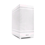 SHARKOON REBEL C50 CASE FULL TOWER ATX MINI-ITX MICRO-ATX CON PANNELLI CON RETE DI AERAZIONE E SUPERFICI INTERNE FORATE 2XVENTOLE PWM DA 120MM 1XUSB-C 2XUSB-A 3.0 BIANCO