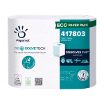 PAPERNET DISSOLVE TECH CARTA IGENICA 1 VELO 94MT 850 STRAPPI BIANCO CONF 28 Pz.