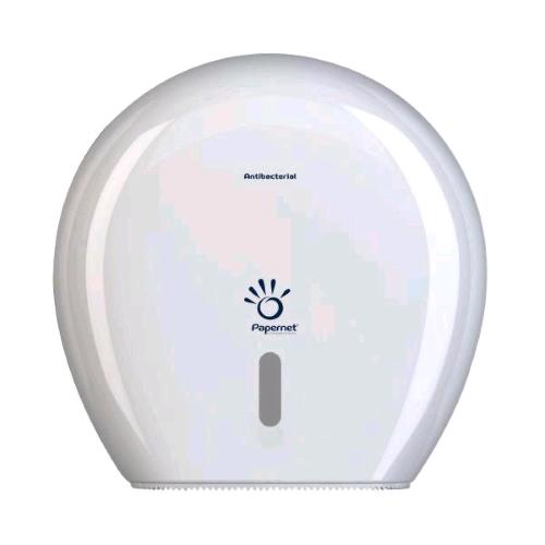 PAPERNET DISPENSER CARTA IGIENICA MINI JUMBO IN PLASTICA BIANCO