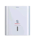 PAPERNET DISPENSER ANTIBATTERICO PER ASCIUGAMANO PIEGATO A C/Z IN PLASTICA BIANCO