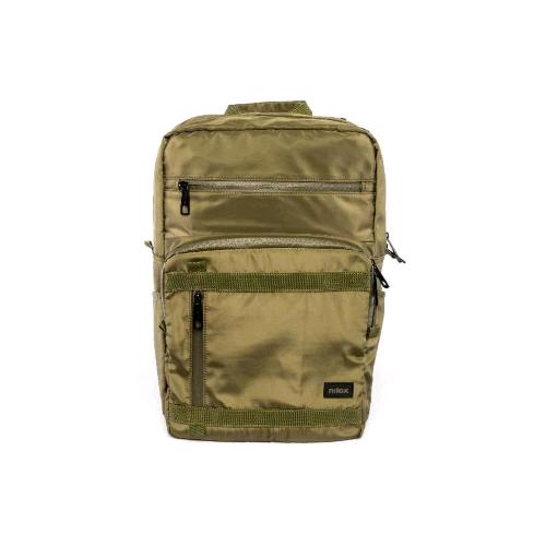 NILOX ZAINO PER NOTEBOOK DA 15.6" 2 TASCHE FRONTALI VERDE