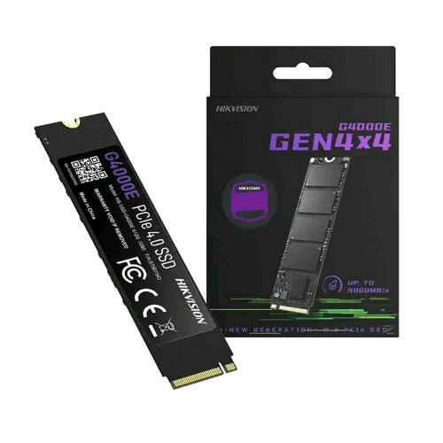 HIKVISION HS-SSD-G4000E-512G SSD INTERNO 512GB M.2 PCIe NVNe GEN 4.0x4 READ/WRITE 5000/2500 MBPS 