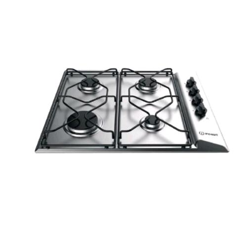 INDESIT PAA642IX/IWE1 PIANO COTTURA A GAS 4 FUOCHI PIANO IN ACCIAIO INOX 