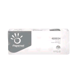 PAPERNET CARTA IGIENICA MICROGROFFRATA 2 VELI 20.90 MT 190 STRAPPI BIANCO CONF 10 Pz.