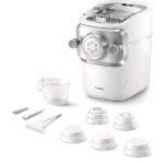 PHILIPS HR2660/00 MACCHINA PER LA PASTA 200W COMPLETAMENTE AUTOMATIZZATA TECNOLOGIA PRIEXTRUDE CON 6 TRAFILE BIANCO
