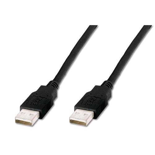 DIGITUS CAVO USB-A 2.0 MASCHIO/MASCHIO 1 MT NERO