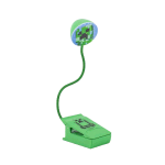 PALADONE PP9601MCF LAMPADA DA LETTURA MINECRAFT CREEPER CON CLIP VERDE