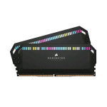 CORSAIR DOMINATOR PLATINUM RGB KIT MEMORIA RAM 2X16GB 32GB TOTALI DDR5 6.000MHz TENOLOGIA DDR5 TIPOLOGIA DIMM 288-PIN CAS 36 BLACK