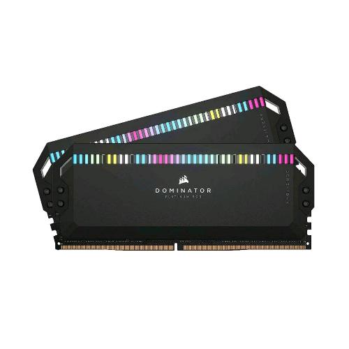 CORSAIR DOMINATOR PLATINUM RGB KIT MEMORIA RAM 2X16GB 32GB TOTALI DDR5 6.000MHz TENOLOGIA DDR5 TIPOLOGIA DIMM 288-PIN CAS 36 BLACK