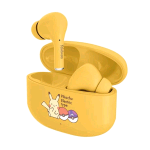 OTL PK0967 CUFFIE AURICOLARI WIRELESS BLUETOOTH PIKACHU ELECTRIC IN-EAR CON CUSTODIA DI RICARICA GIALLO