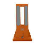 CELLY SWCOLORDESK SUPPORTO DA SCRIVANIA PER SMARTPHONE FINO A 7" IN PLASTICA ROSSO