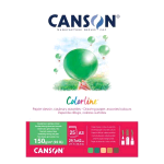 CANSON COLORLINE TERRA CARTONCINI COLORATI 150 GR 297X420 mm COLORI ASSORTITI CONF 25 Pz.