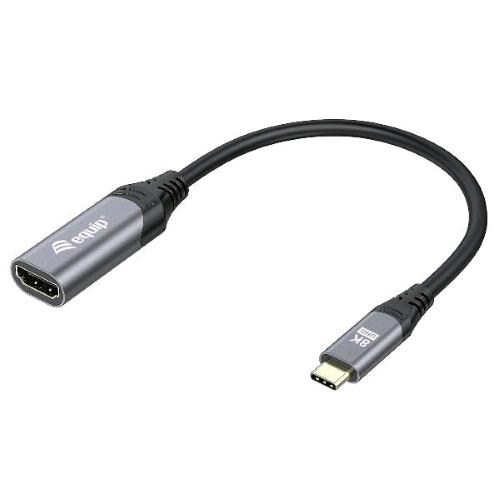 EQUIP ADATTATORE DA USB-C A HDMI 2.0 4K/60Hz (COMPATIBILE THUNDERBOLT 3/4) 