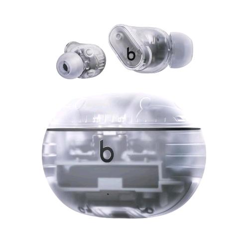 BEATS STUDIO BUDS + 2023 AURICOLARI TRUE WIRELESS CON CANCELLAZIONE DEL RUMORE COMPATIBILITA APPLE E ANDROID MIGLIORATA MICROFONO INCORPORATO MUSICA E CHIAMATE BLUETOOTH RESISTENTI AL SUDORE CUSTODIA DI RICARICA TRASPARENTE