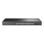 TP-LINK JETSTREAM TL-SG3428X-M2 SWITCH GESTITO L2+ 24 x 10/100/1000/2.5G + 4 x 10 Gigabit SFP+ MONTABILE SU RACK