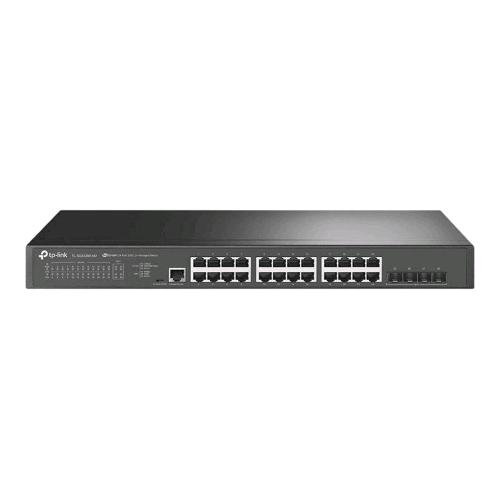 TP-LINK JETSTREAM TL-SG3428X-M2 SWITCH GESTITO L2+ 24 x 10/100/1000/2.5G + 4 x 10 Gigabit SFP+ MONTABILE SU RACK