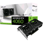 PNY NVIDIA GEFORCE RTX 4060 8GB VERTO GDDR6 DLSS 3 DUAL FAN PCI Express 4.0