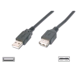 NILOX PROLUNGA USB-A 2.0 MASCHIO/FEMMINA 1.8 MT NERO