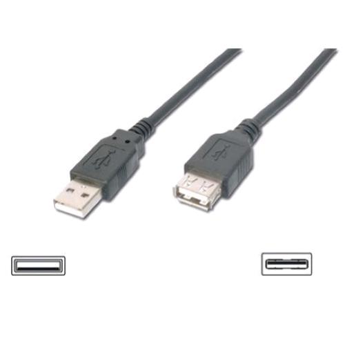 NILOX PROLUNGA USB-A 2.0 MASCHIO/FEMMINA 1.8 MT NERO