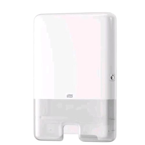 TORK DISPENSER ASCIUGAMANI INTERCAL IN PLASTICA 44.4X10.2X30.2 CM BIANCO