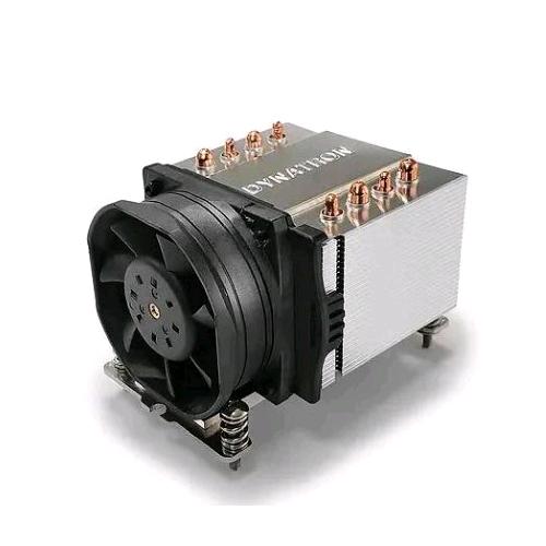 DYNATRON A47 DISSIPATORE 2U CON 4 TUBBI ATTIVO CON PWM E TDP PER CPU COOLER AMD AM4/AM5 SILVER