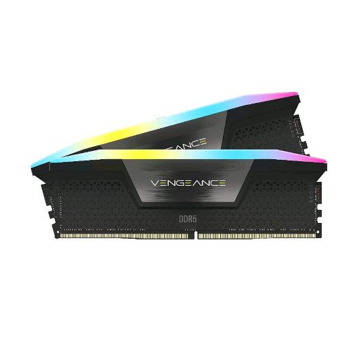 CORSAIR VENGEANCE CMH32GX5M2E6000C36 RGB KIT MEMORIA RAM 2x16 GB 32GB TOTALI 6.000 MHz TECNOLOGIA DDR5 TIPOLOGIA DIMM 288-PIN 