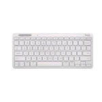 TRUST LYRA TASTIERA WIRELESS COMPATTA MULTIDISPOSITIVO USB-A USB-C LAYOUT ITALIA BIANCO