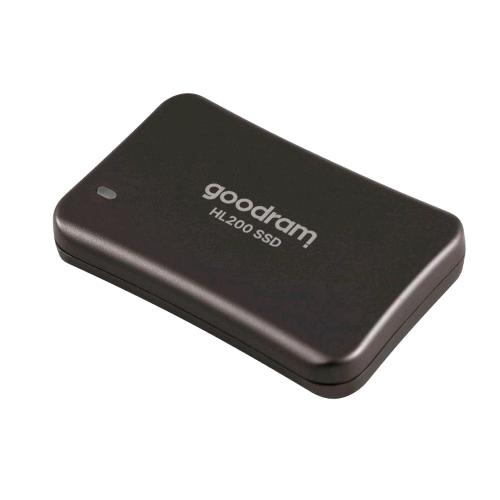 GOODRAM HL200 SSD 1.000GB USB-C 3.2 ESTERNO PORTATILE VELOCITA DI LETTURA 520 MB/S VELOCITA DI SCRITTURA 500 MB/S GRIGIO