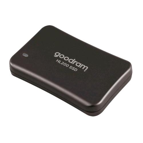 GOODRAM HL200 SSD 256GB USB-C 3.2 ESTERNO PORTATILE VELOCITA DI LETTURA 520 MB/S VELOCITA DI SCRITTURA 500 MB/S GRIGIO