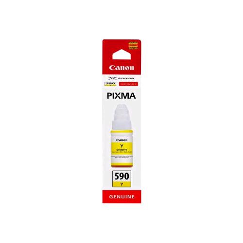 CANON GI 590 Y SERBATOIO GIALLO 70 ML PER PIXMA G1501, G1510, G2500, G2501, G2510, G3410, G3500, G3501, G3510, G4410, G4500, G4511
