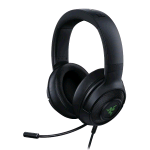 RAZER KRAKEN V3 X CUFFIE GAMING RGB USB DRIVER TRIFORCE MICROFONO CARDIOIDE RAZER CHROMA RGB 7.1 SURROUND SOUND BLACK 