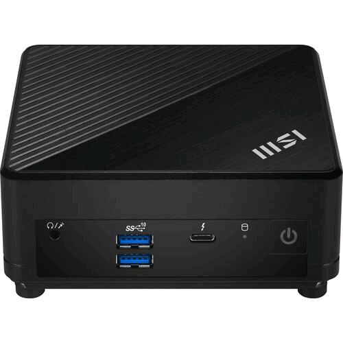 MSI CUBI 5 12M-003BEU MINI PC BAREBONE i3-1215U 3.3GHz 2 SLOT RAM SO-DIMM-2 BAY HDD/SSD 2.5"/M.2-WI-FI 6E BLACK (936-B0A811-038)