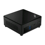 MSI CUBI 5 12M-002BEU MINI PC BAREBONE i5-1235U 3.3GHz 2 SLOT RAM SO-DIMM-2 BAY HDD/SSD 2.5/M.2-WI-FI 6E BLACK (936-B0A811-039)