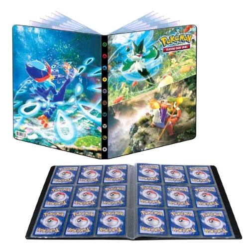 POKEMON SCARLATTO E VIOLETTO ALBUM DA 14 PAGINE A 9 TASCHE