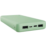 TRUST PRIMO ECO POWERBANK 10.000 mAh 1XUSB C 2XUSB A VERDE