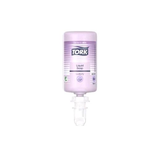 TORK SAPONE LIQUIDO LUXURY SOFT DA 1 LT LAVANDA CONF 6 Pz.