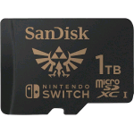 SANDISK MICROSDXC 1 TB SCHEDA PER NINTENDO SWITCH CON LICENZA D'USO NINTENDO