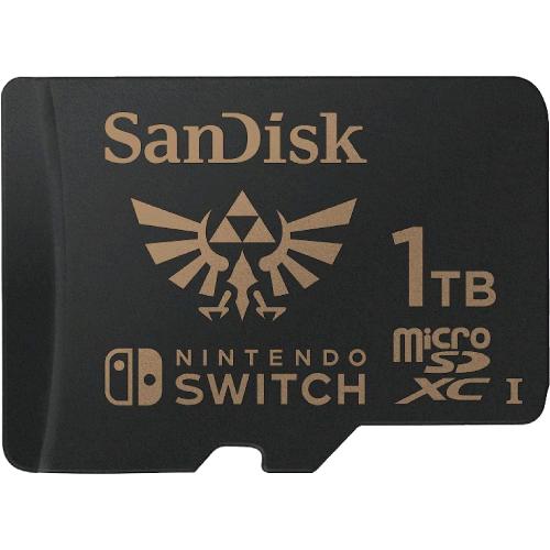 SANDISK MICROSDXC 1 TB SCHEDA PER NINTENDO SWITCH CON LICENZA D'USO NINTENDO
