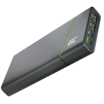 GREEN CELL POWERBANK ULTRA 26800 mAh 128W 4 PORTE NERO