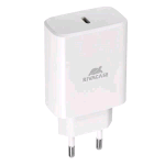 RIVACASE CARICABATTERIE DA RETE PD USB-C 30 WATT BIANCO