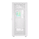 NOUA DIAMOND C112 CASE MIDI TOWER ATX 1 VENTOLA INSTALLATA 120MM ILLUMINAZIONE LED RGB PANNELLO IN VETRO TEMPERATO WHITE